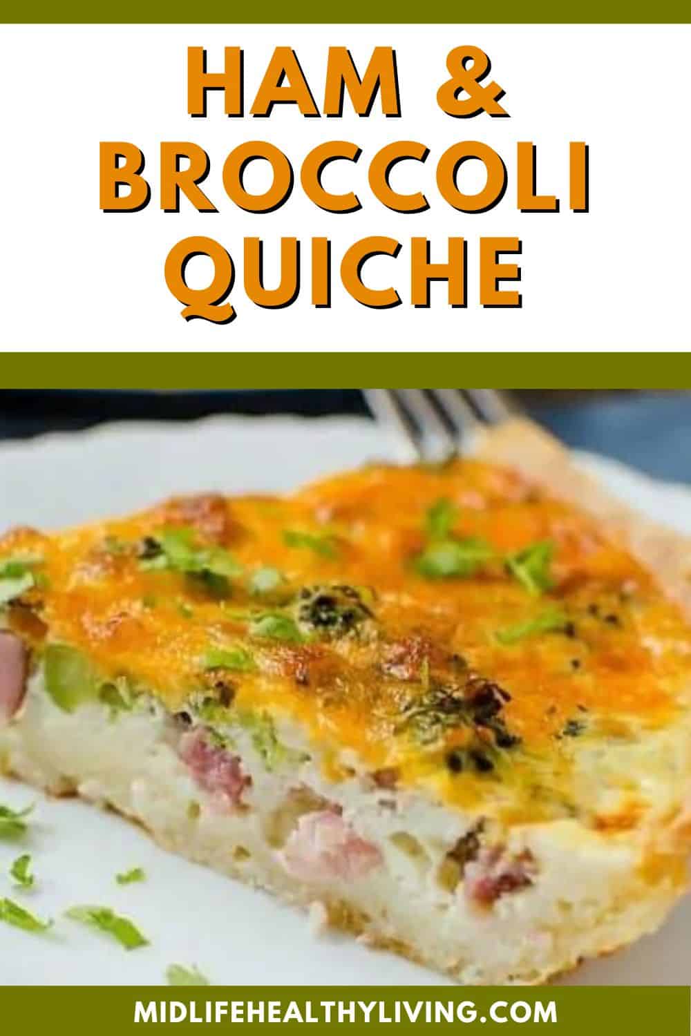 Ham and Broccoli Quiche Recipe