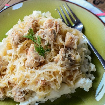 Crock Pot Pork and Sauerkraut Recipe