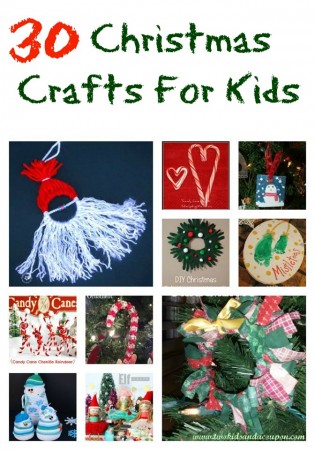 30 Christmas Crafts For Kids To Make