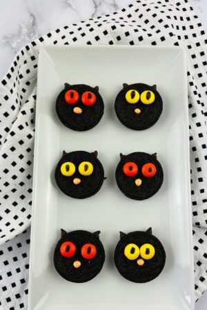 Oreo Halloween Cookies.