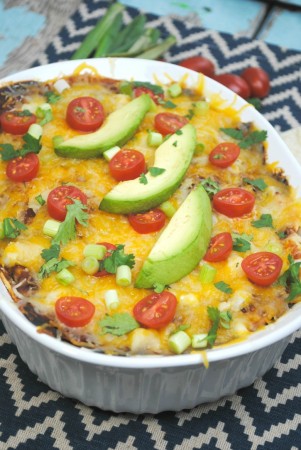 Beef Enchilada Casserole