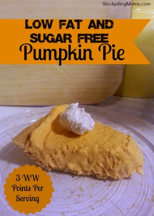 ww 0 point pumpkin pie