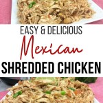 Instant Pot Mexican Shredded Chicken Recipe
