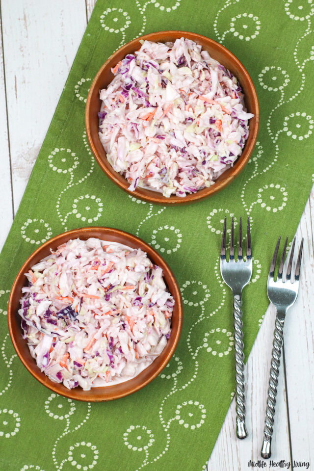 Easy Homemade Coleslaw Recipe