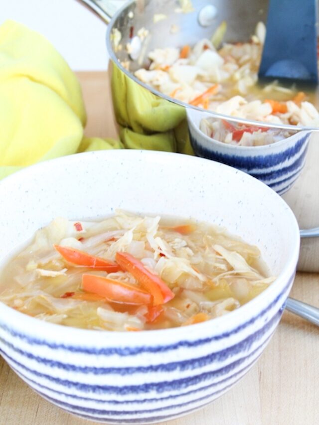 Weight Watchers Cabbage Soup Story - Midlife Healthy Living