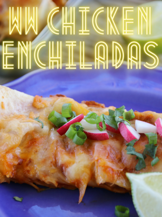Weight Watchers Chicken Enchiladas Recipe