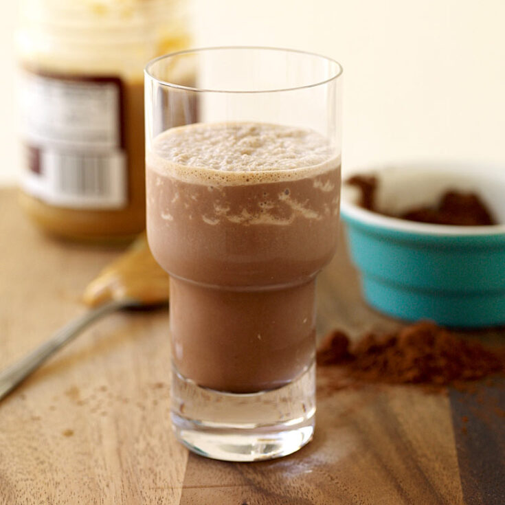 Image for Chocolate-peanut butter shake | Recipes | WW USA