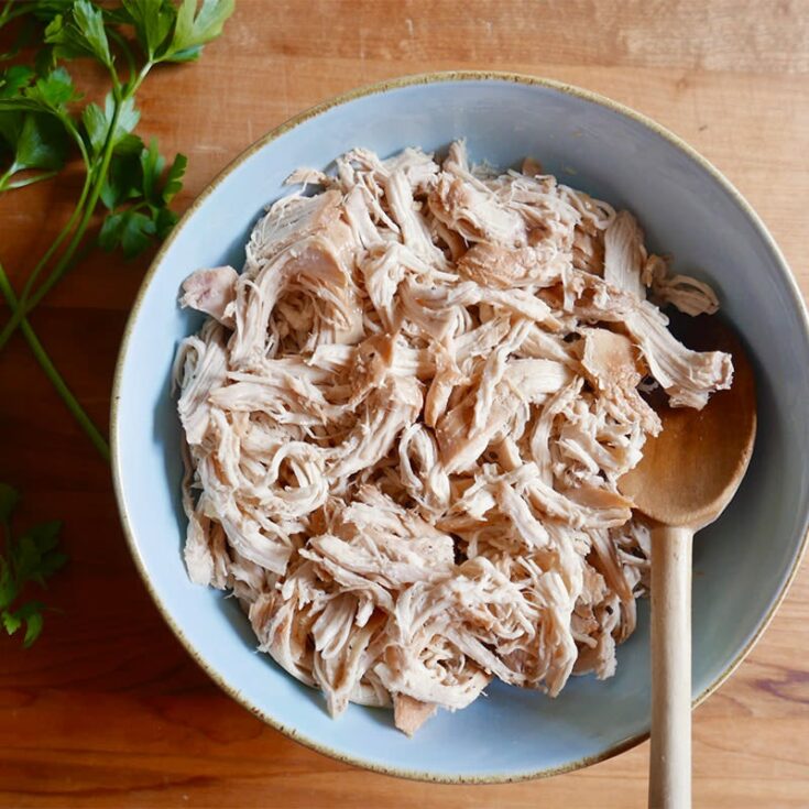Image for Slow-cooker shredded chicken | Recipes | WW USA
