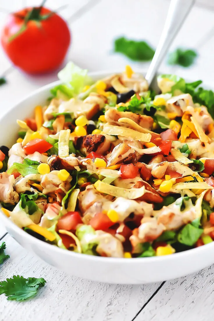 Taco Salad Meal Prep Bowls - Life In The Lofthouse