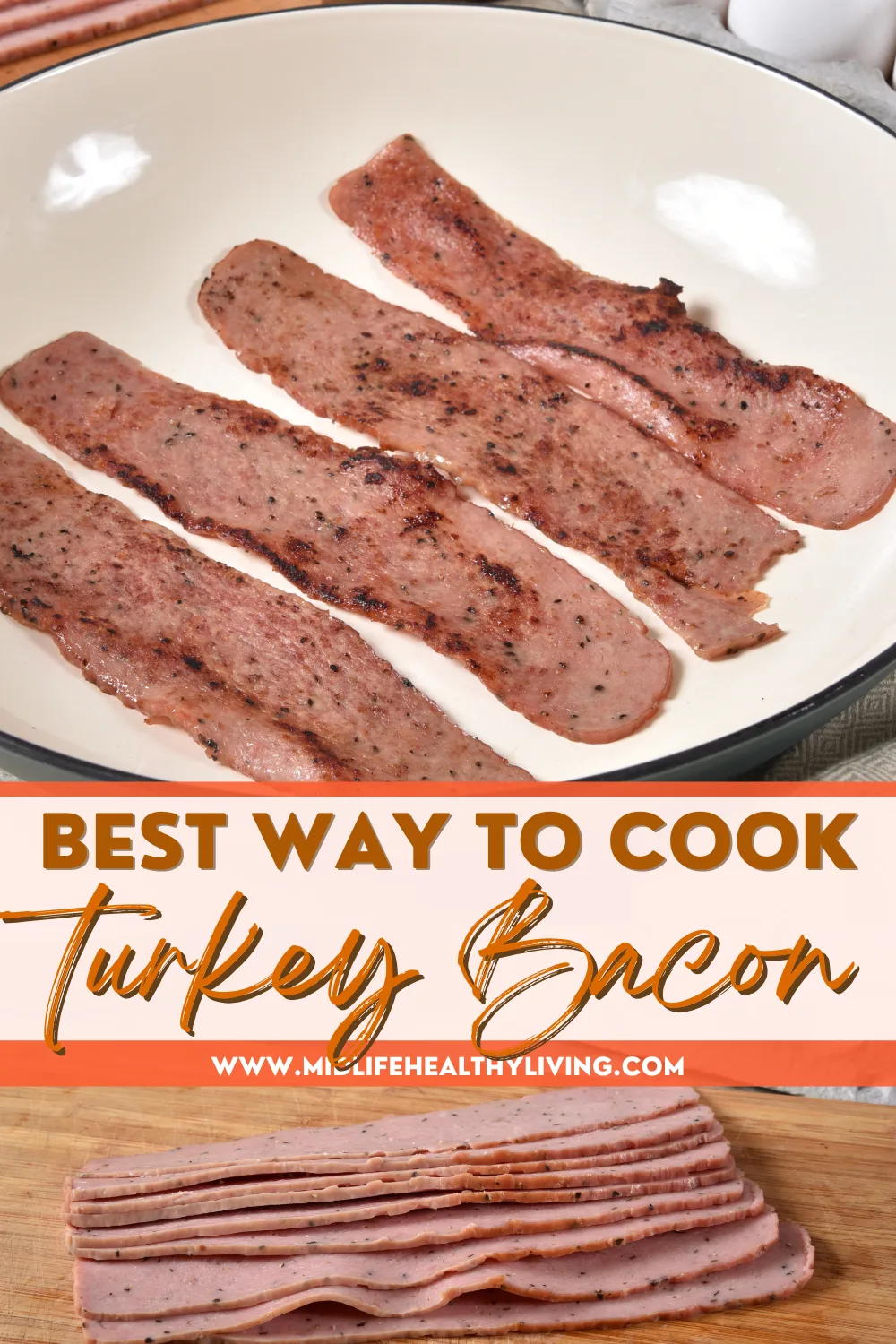 How to Cook Turkey Bacon - The Easiest & Best Method - Kitchen Skip