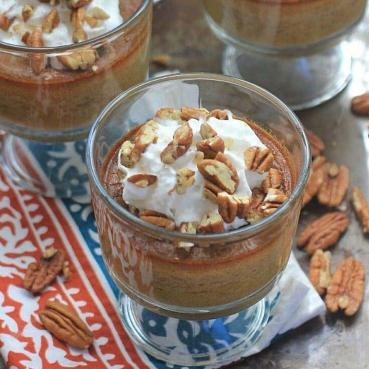 Image for Healthy Pumpkin Custard 
