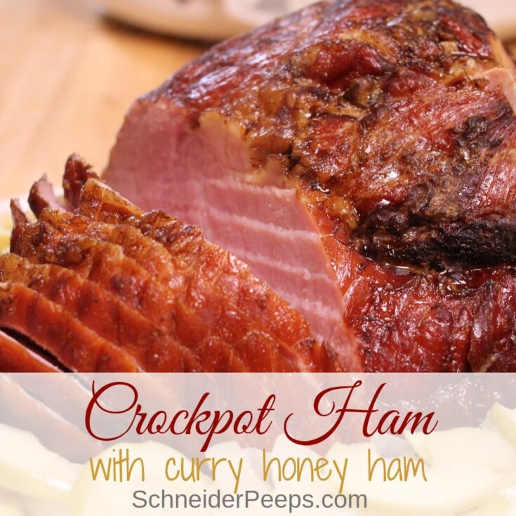 Image for Crockpot Ham with Curry Honey Sauce 