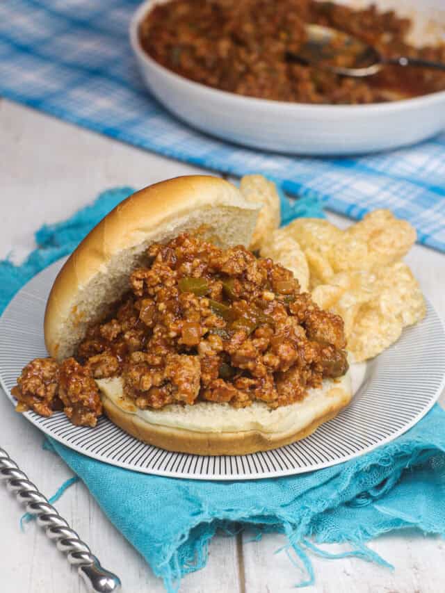 Ground Turkey Sloppy Joes Story Midlife Healthy Living