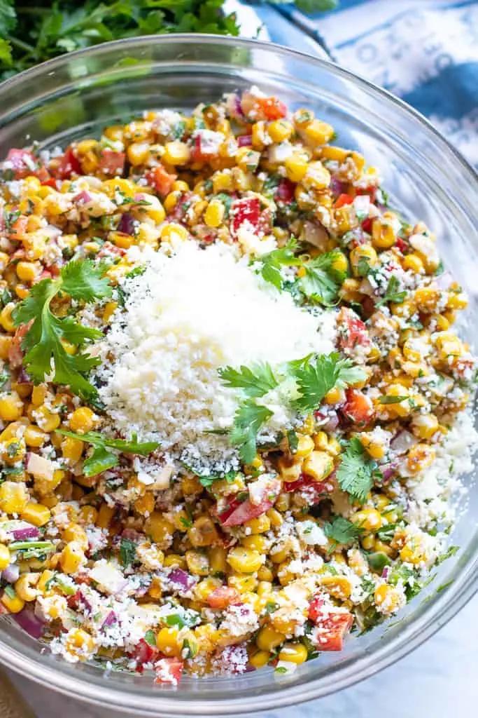 Elote Corn Recipe (Mexican Street Corn) - Princess Pinky Girl