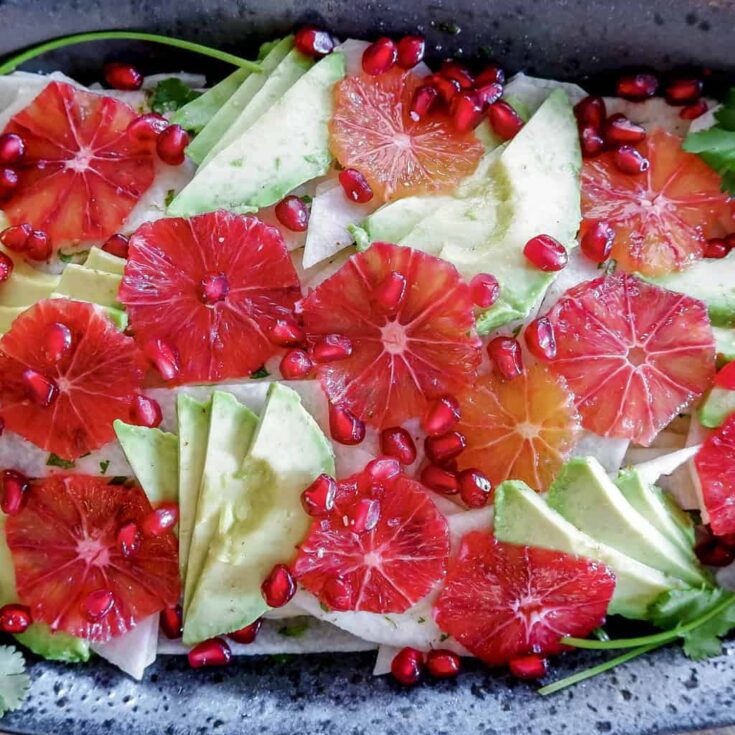 Image for Shaved Jicama and Blood Orange Salad