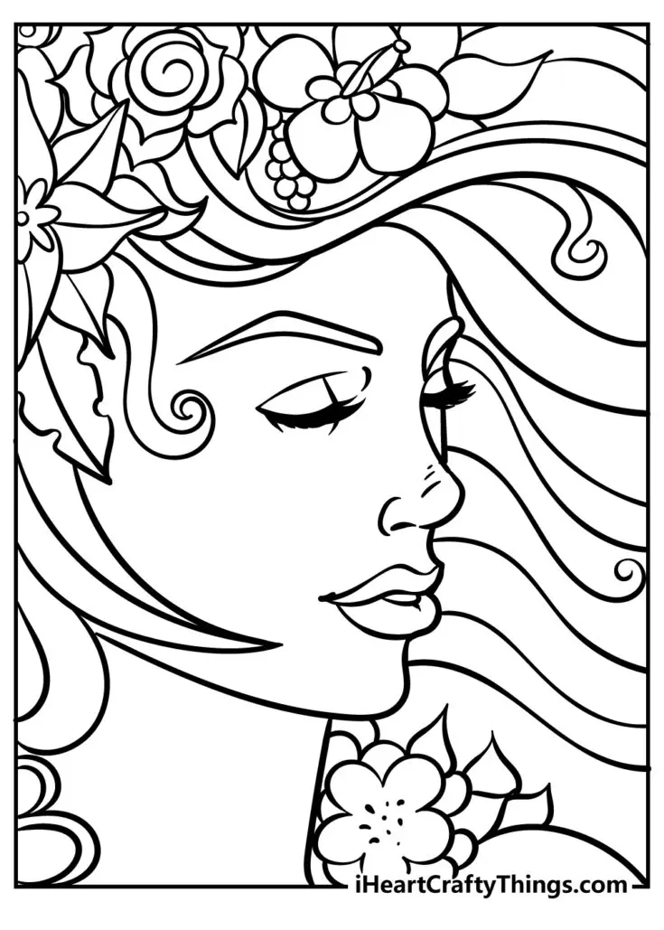 30 Unique Adult Coloring Pages Set Graphic by LIVELY LISHA · Creative  Fabrica