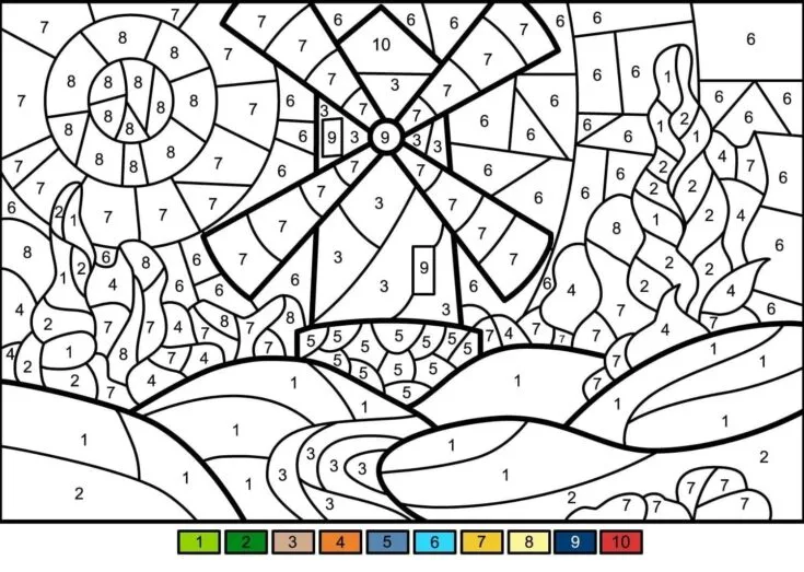 Large Print Adults Coloring Book Color By Number: An Adult Color By Numbers  Coloring Book Large Print Coloring Page 50 Uniq Totaly Relaxing Desgin  (Paperback)