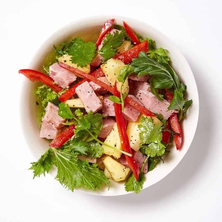 Image for Leftover Ham & Pineapple Salad | Healthy Recipes | WW Canada