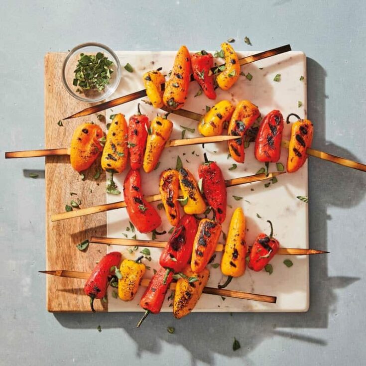 Image for Grilled Baby Peppers with Oregano Vinaigrette | Recipes | WW USA