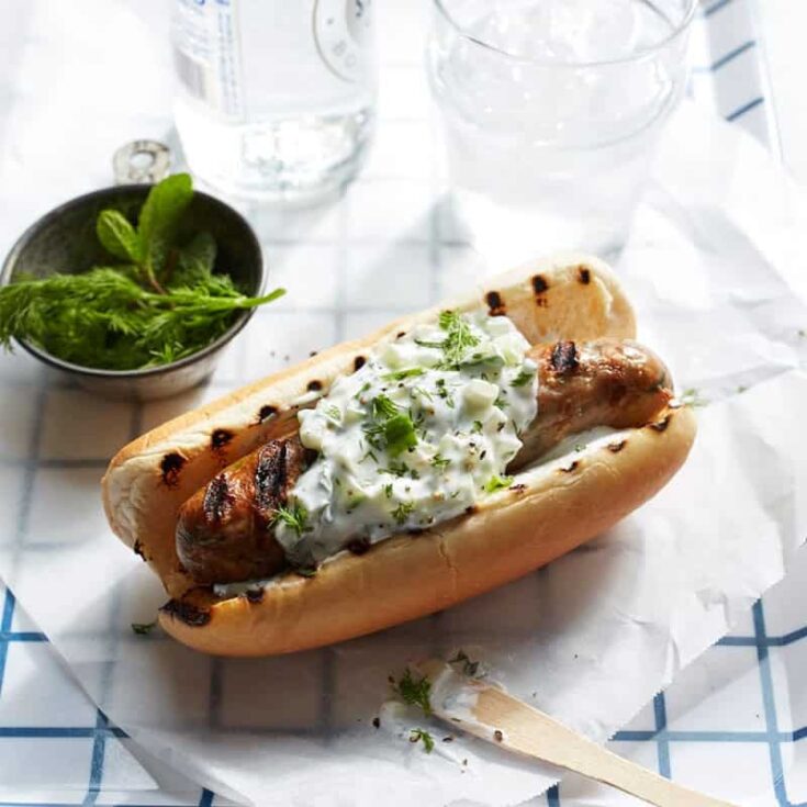 Image for Greek Chicken Sausage Sandwiches | Recipes | WW USA