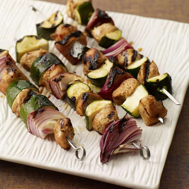 Image for Grilled Moroccan Chicken Kebabs | Recipes | WW USA
