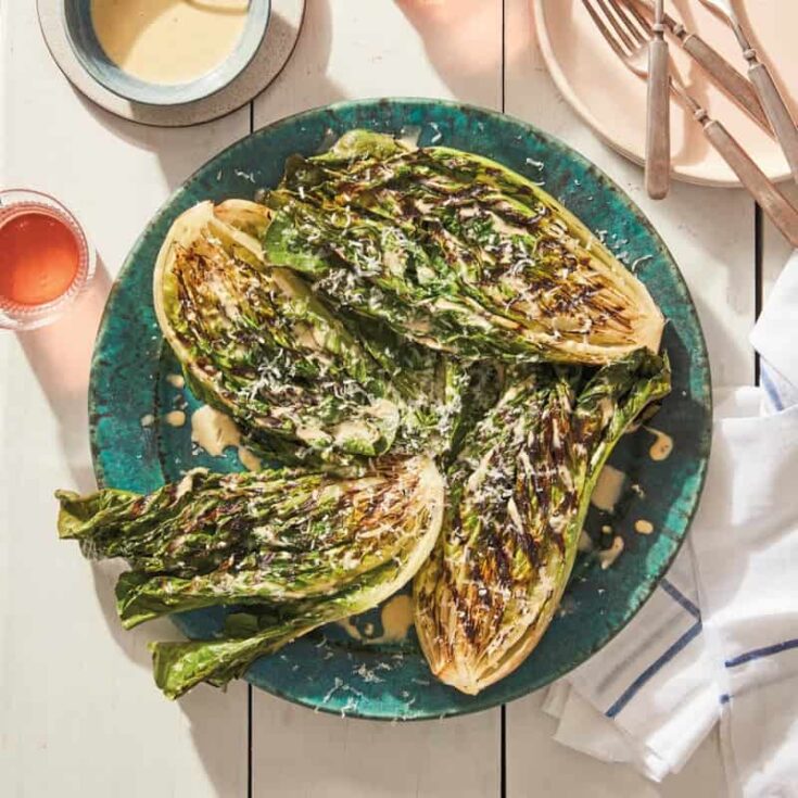 Image for Grilled Romaine with Caesar Dressing | Recipes | WW USA