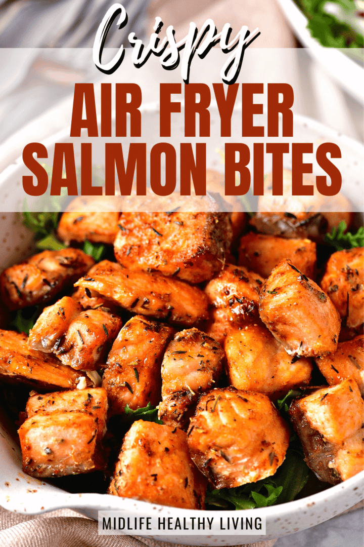 Air Fryer Salmon Cubes