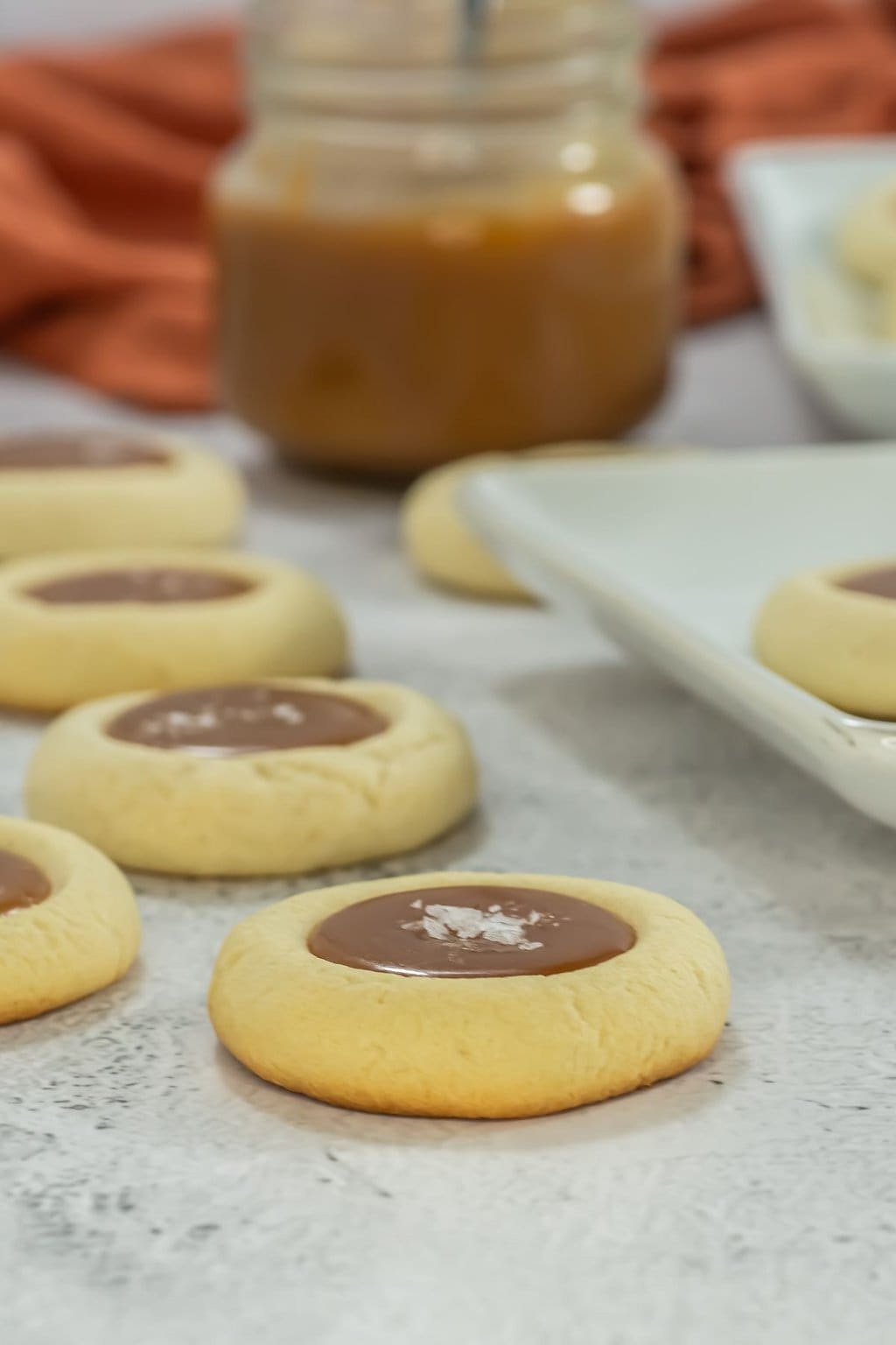 A close up image of some of the cookies.