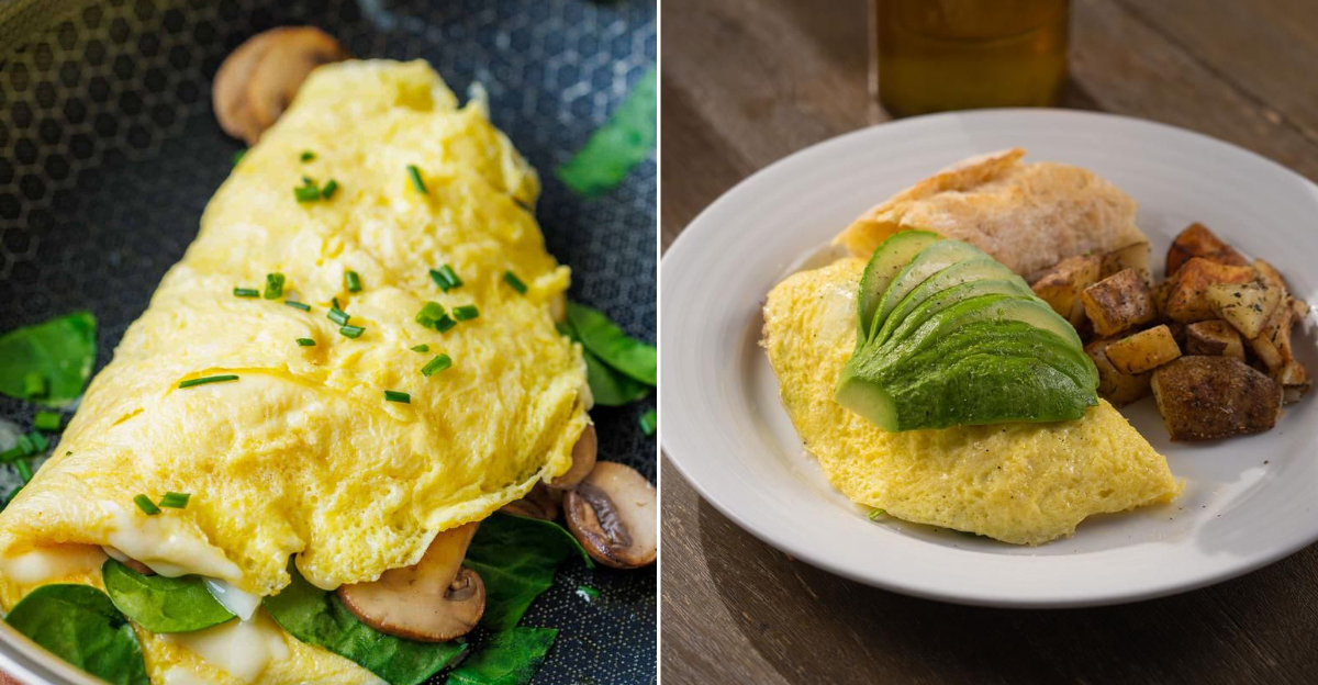California places that serve omelets, which capture not just flavor, but the spirit of their surroundings