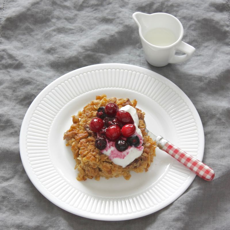 Lancaster County Baked Oatmeal (Light)