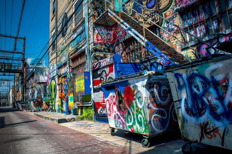 Wander Through Art Alley