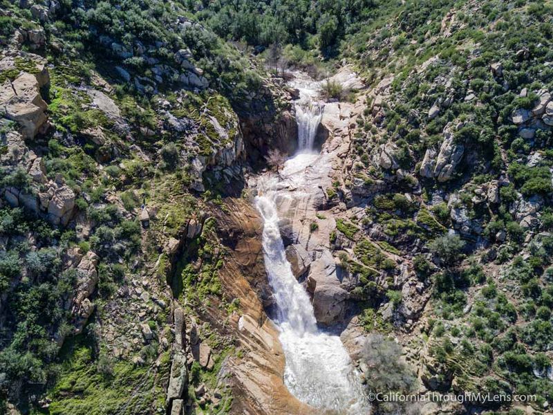 Rare Triple Cascade In A Desert Canyon
