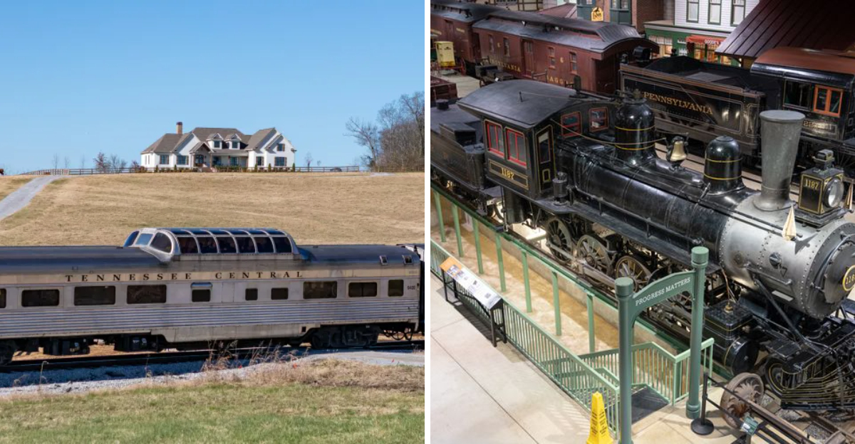 All Aboard At The Tennessee Central Railway Museum In Nashville, Tennessee