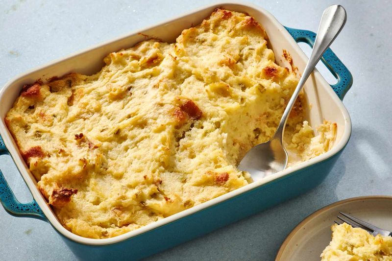 Lightened Lancaster Potato Filling Bake