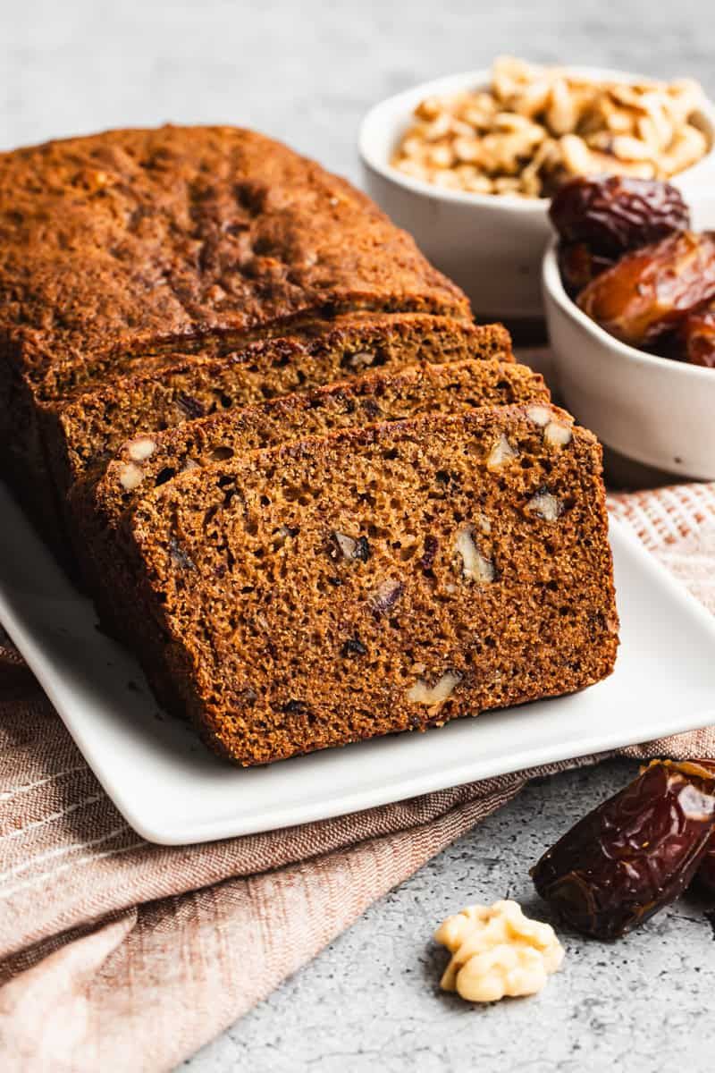 Date Nut Bread: Sweetness by the Slice