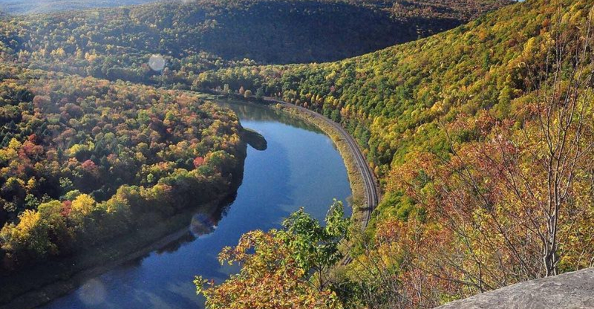 Autumn Along The Upper Delaware River Reveals Hidden Charm And Natural Splendor Of New York