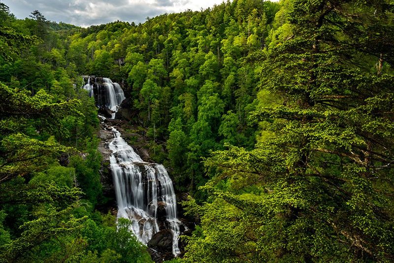 Waterfalls And Blue Ridge Views In The Upstate
