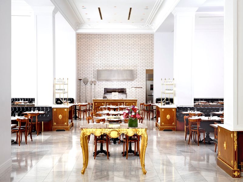 Bottega Louie's Colorful Vegetable-Forward Carbonara