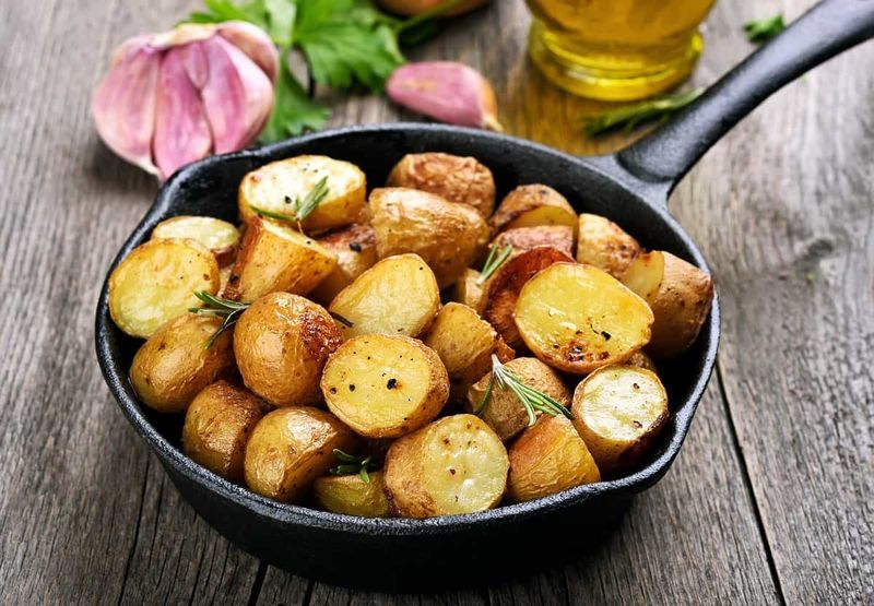 Papas al Mojo de Ajo
