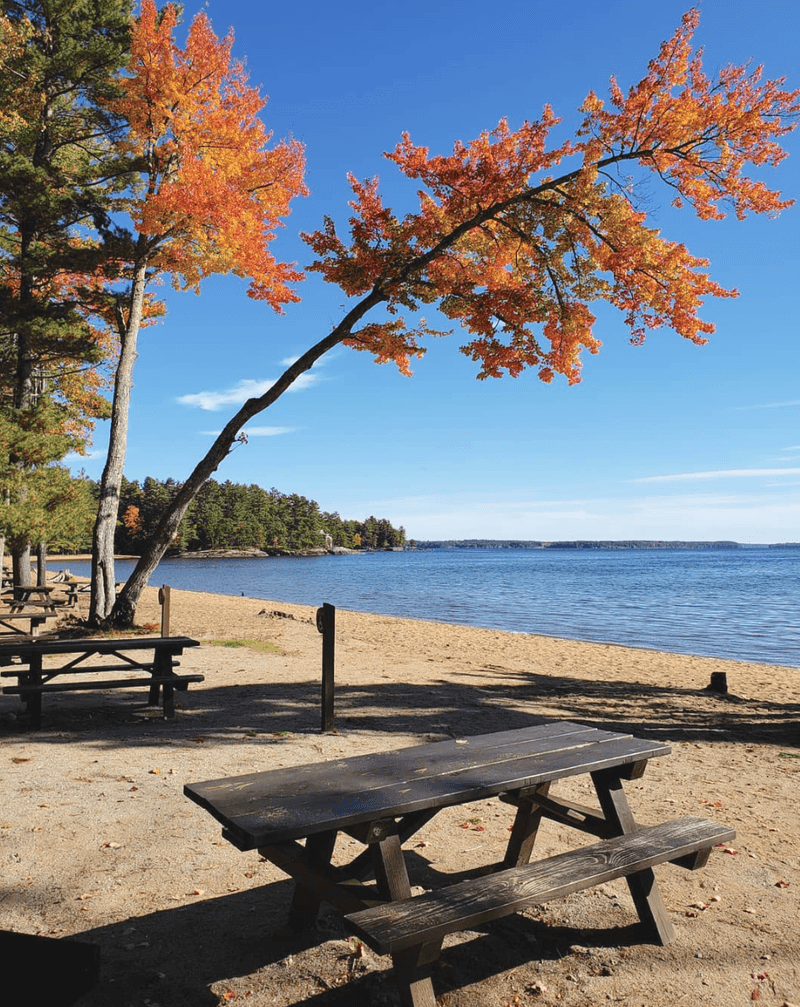 Sebago Lake State Park In Casco