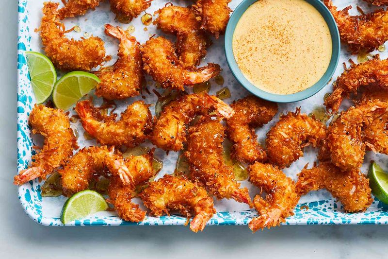 Coconut Shrimp With A Jalapeño Kick