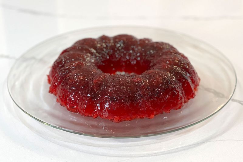 Cranberry Relish Mold: Jewel-Toned Gelatin