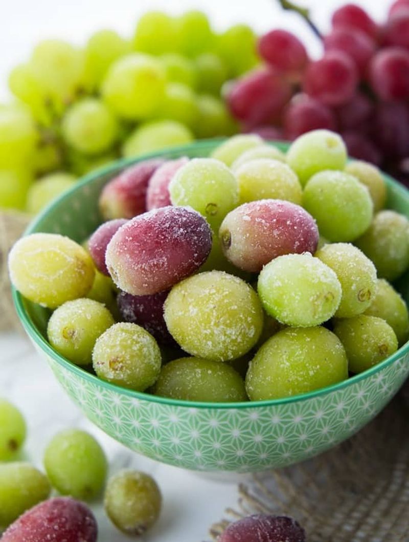 Frozen Grape Poppers
