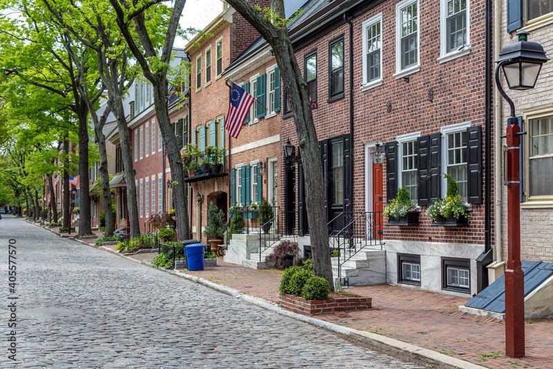 Society Hill Streets, Philadelphia, Pennsylvania