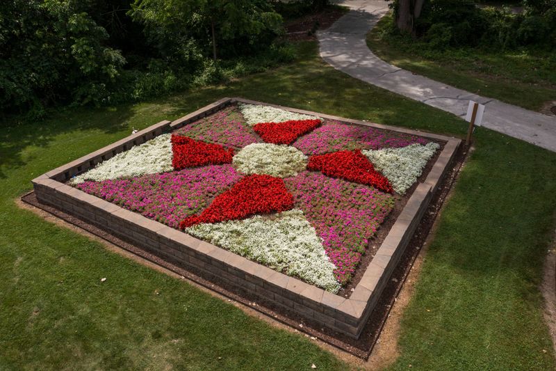 Marvel at Quilt Gardens Along the Heritage Trail