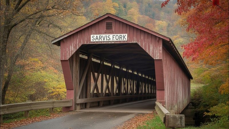 Sarvis Fork Covered Bridge
