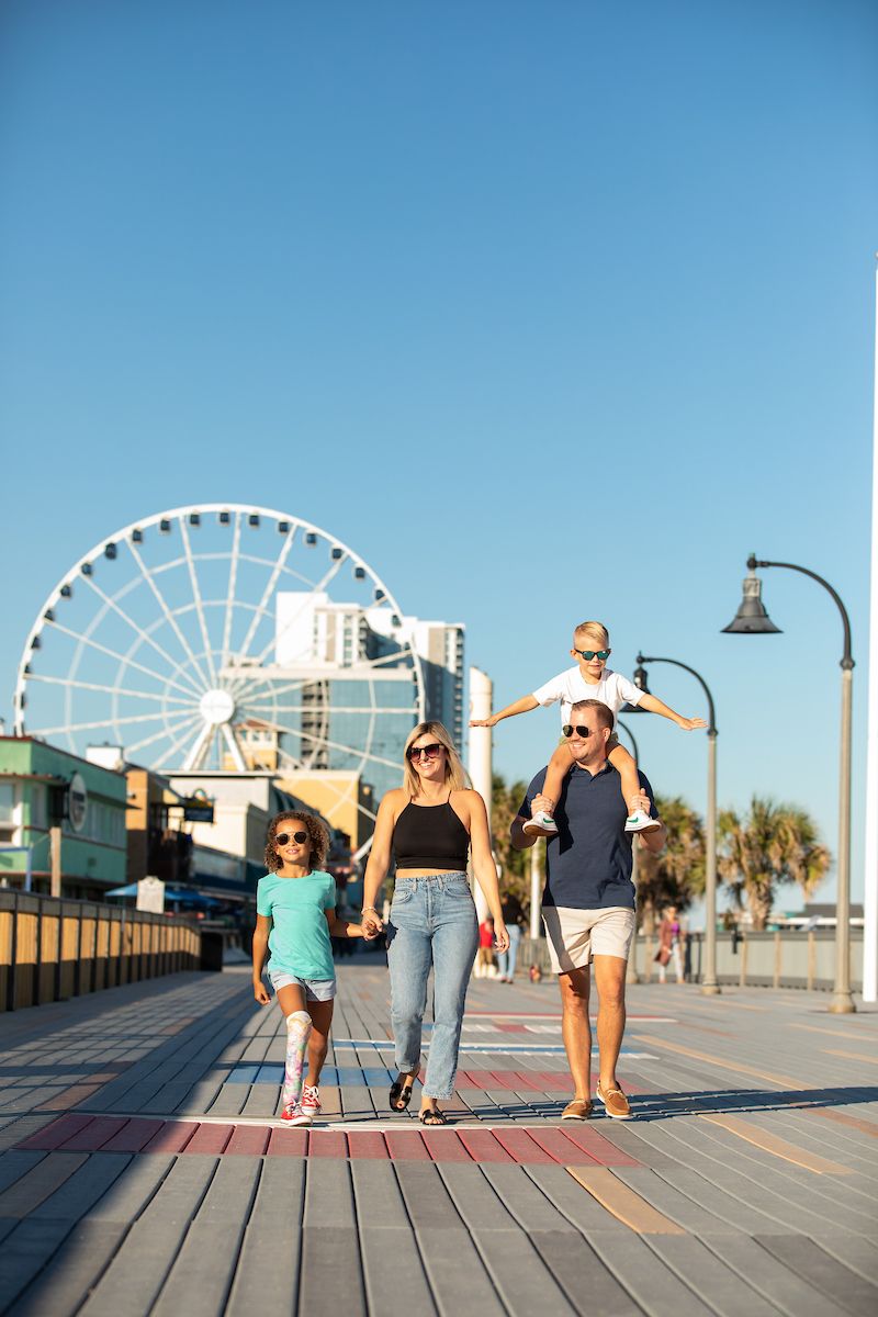 Family Fun On The Myrtle Beach Boardwalk
