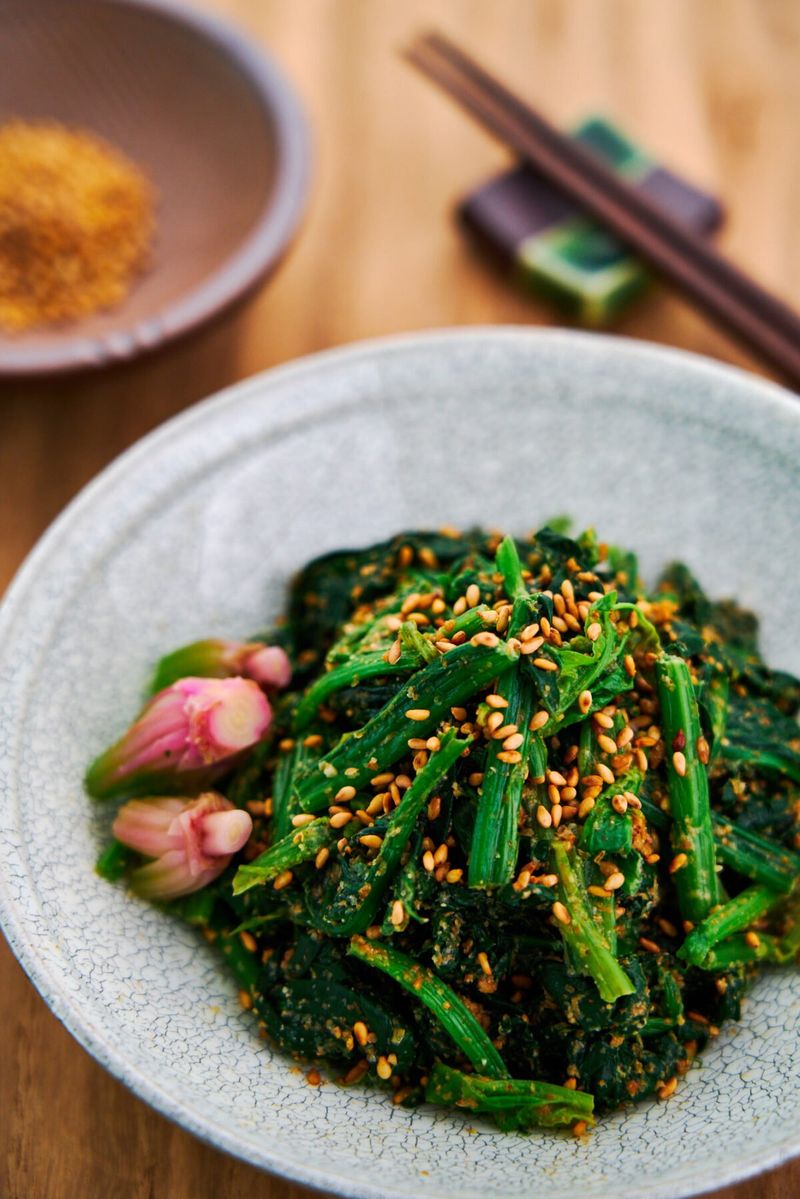 Spinach Goma-ae (Sesame Spinach)