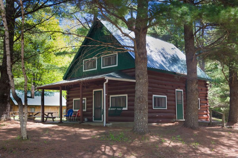 Camp Delta in Garden Township