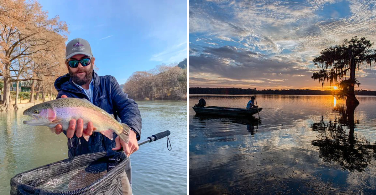 Here’s Where You Need To Be Fishing In Texas Now